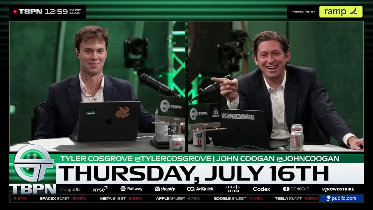 TML Inkling, California Forever? TSMC Capex, Tokenomics, Roblox