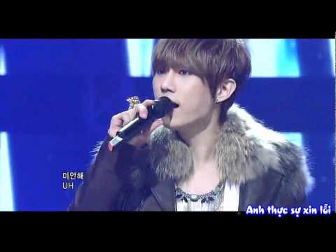 [Vietsub] The Word I Don't Want To Hear - Trouble Maker [Inkigayo Debut]