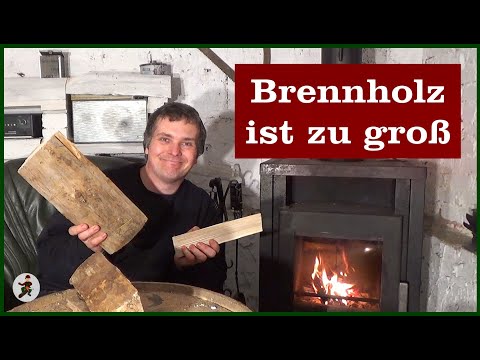 Firewood too long, what to do?