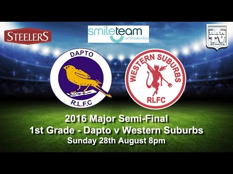 2016 ICRL Major Semi Final Full Match Replay - Dapto Canaries v Western Suburbs Devils