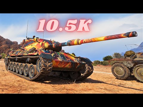 Leopard 1  10.5K Damage 8 Kills  World of Tanks Replays