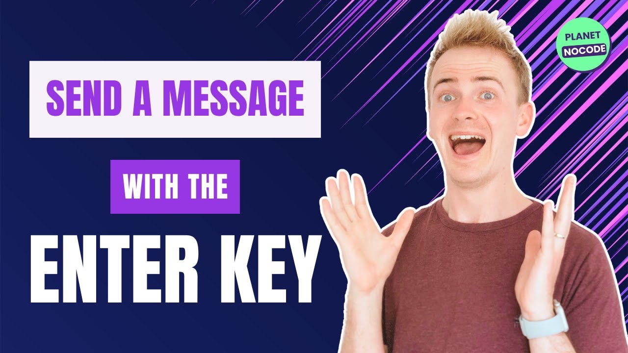 Finally! Send a message with the Enter key thumbnail