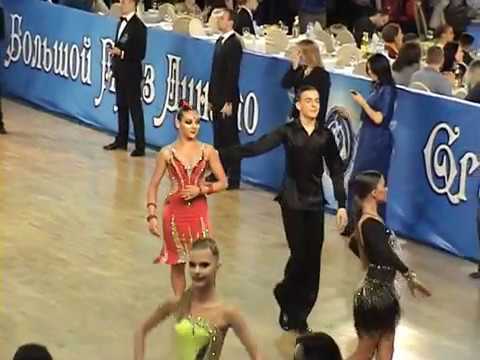 Sergey Kolmykov & Kseniya Lytaeva, Samba, Junior II Open Latin, Grand Prix Dynamo - 2016