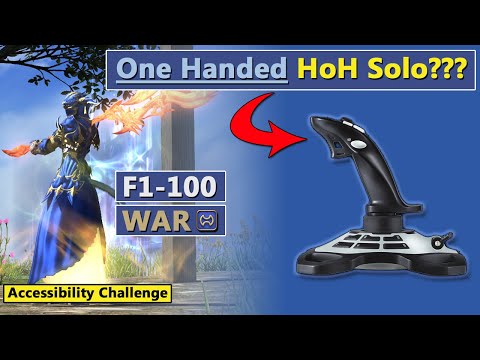 One Handed HoH Solo??? - WAR F1-100 - "Accessibility Challenge" (3/10/2025 | 7.1)