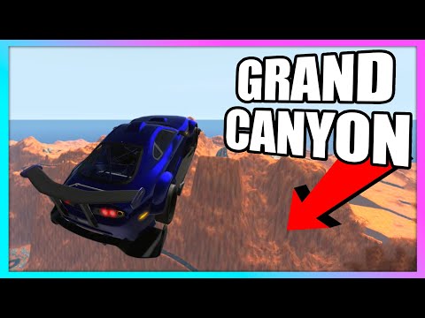Jumping Cars Over The GRAND CANYON! | BeamNG.drive