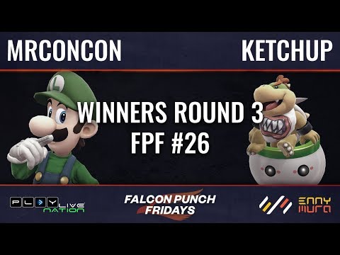 SS | MrConCon (Luigi) vs SnG | Ketchup (Bowser Jr/Lucas) - WR3 (FPF26)