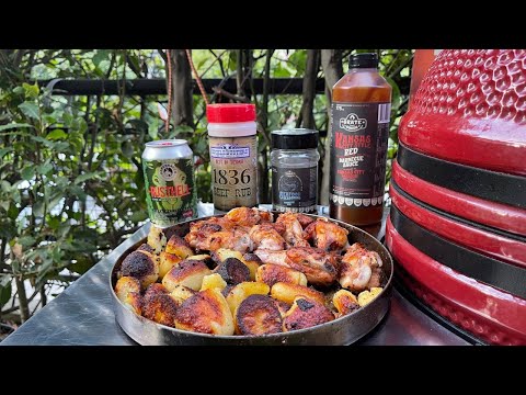 WeBBQ - Ali di pollo con patate - Chicken Wings with Potatoes