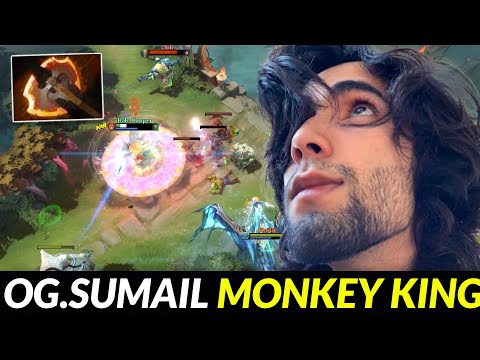 OG.Sumail Monkey King - 1000 XPM with Battle Fury Build Dota 2
