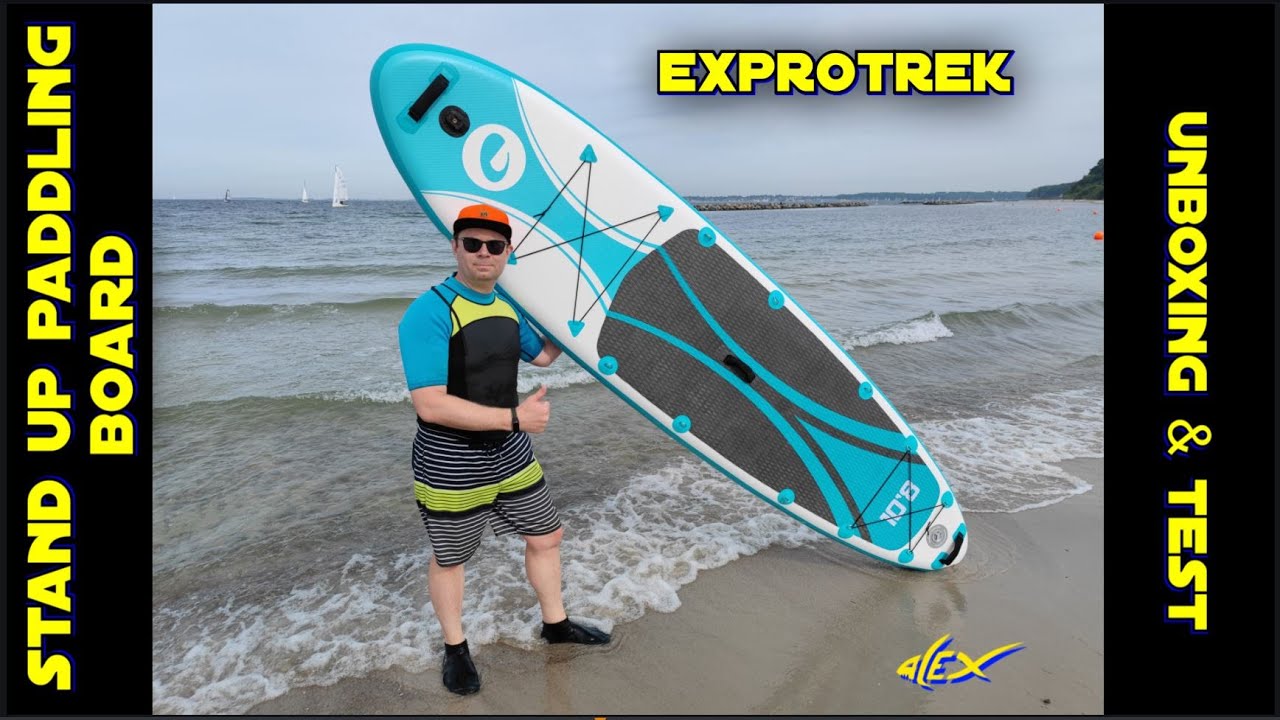 EXPROTREK Stand Up Paddle Board Set | Unboxing | TEST