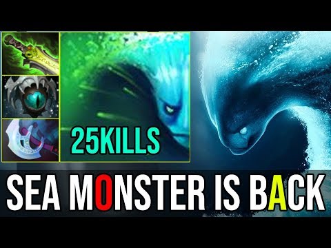 SEA MONSTER IS BACK [Morphling] Super Fast Finger GOD MOD 25Kills By Raven 7.19 | Dota 2 Highlights