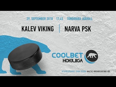 Tallinna Kalev/Viking – Narva PSK, 29.09.2018 - Coolbet Hokiliiga