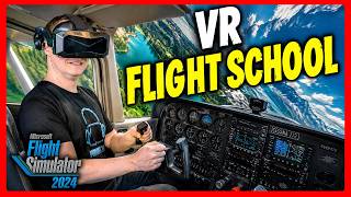 The MSFS 2024 Flight Instructor HATES Me! (VR Gameplay)