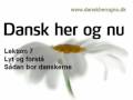 Dansk her og nu - Lektion 7 - Lyt og forstaa - Sådan bor danske