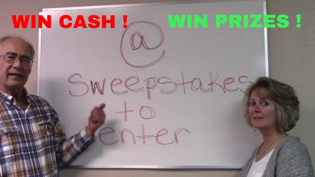Sweepstakes to enter win cash and other great prizes