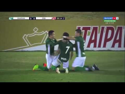 Guarani 2 x 0 CRB - Campeonato Brasileiro Série B...