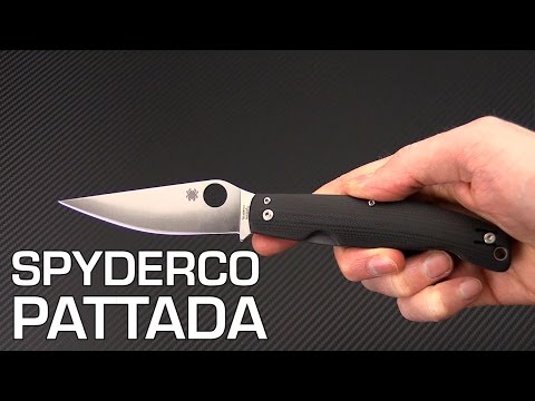 Spyderco Pattada Ethnic Series Sardinia Italian Folding Knife Overview