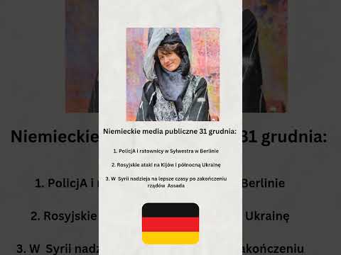 Niemieckie media publiczne 31 grudnia