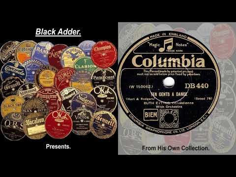 Ruth Etting - Ten Cents A Dance(1931)