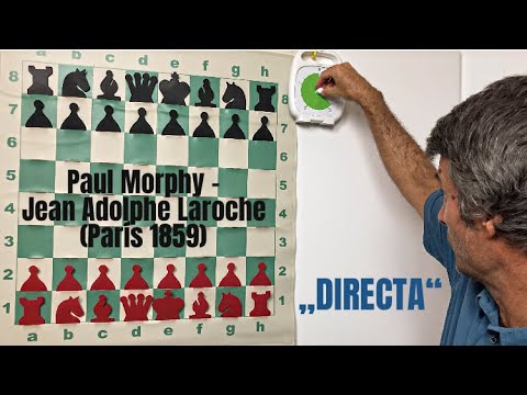 „DIRECTA“ : Paul Morphy - Jean Adolphe Laroche (París 1859)