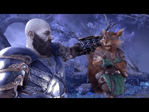 God of War RAGNAROK (PS5): Kratos meets the REAL Ratatoskr (ProZD!!!!!!)
