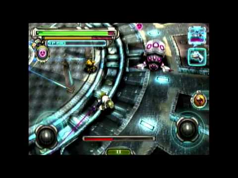 RobotNGun iPhone/iPod Gameplay (Second Boss)