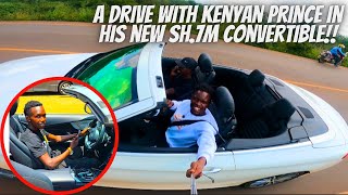 A Ride Inside Kenyan Prince’ New Sh.7 Million Mercedes Benz Convertible | CELEB RIDE