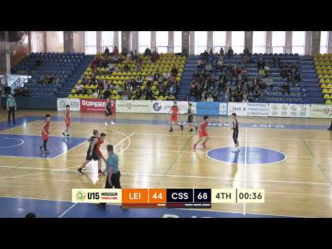 CN U15M - Locurile 3-4: Leii București - CSȘ Ploiești