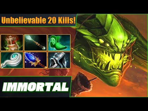 Immortal Viper Hard Support 🩺 Crazy 20 Kills! Dota 2 DotaPulse Full Gameplay