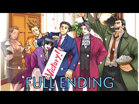 Phoenix Wright: Ace Attorney - Full Ending (Turnabout Goodbyes) 1080p