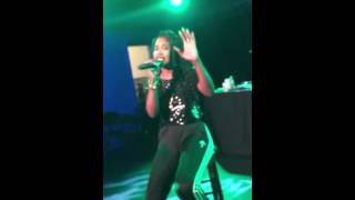 Sevyn streeter live in the Bay Area 4th st 2015 sound check