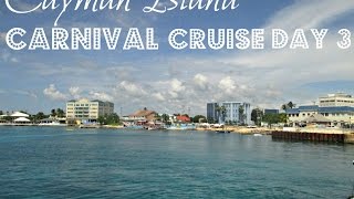 Carnival Magic Cruise day 4: Cayman Island!