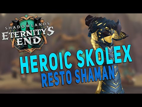 9.2 Resto Shaman Raid Gameplay | Heroic Skolex - Sepulcher of the First Ones | WoW