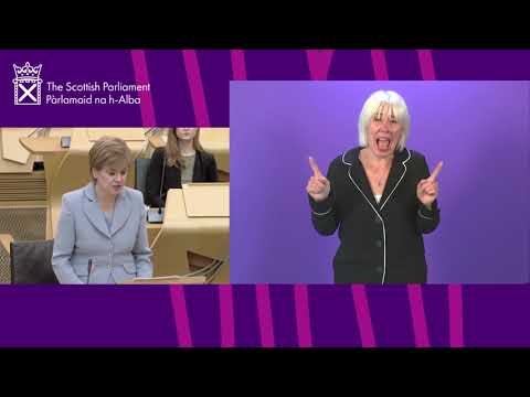 First Minister’s Statement: COVID-19 Update (BSL) - 1 September 2021