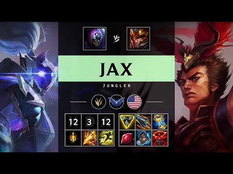 Jax Jungle vs Jarvan IV - NA Diamond Patch 25.08