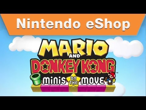 Mario and Donkey Kong Minis on the Move 