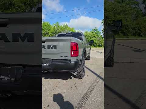 2026 Ram 2500 Rebel 4x4 Crew Cab 6'4" Box in Gray for sale at Jerry Pfeil Chrysler Dodge Jeep Ram in New Hamburg, ON