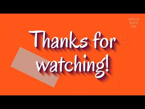 How to say "vanhise"! (High Quality Voices)