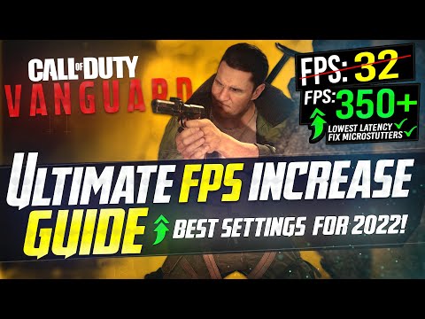 Part of a video titled COD VANGUARD: *BEST SETTINGS* Dramatically increase ...