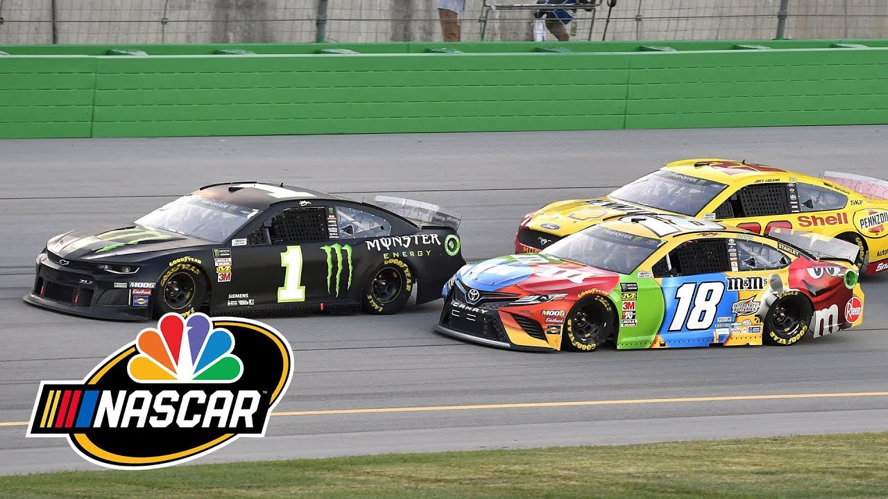 Starting lineup for tomorrows Nascar race