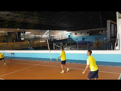 Torneio Peteca Dezembro de 2017 -Jefferson fecha  o 1 set.