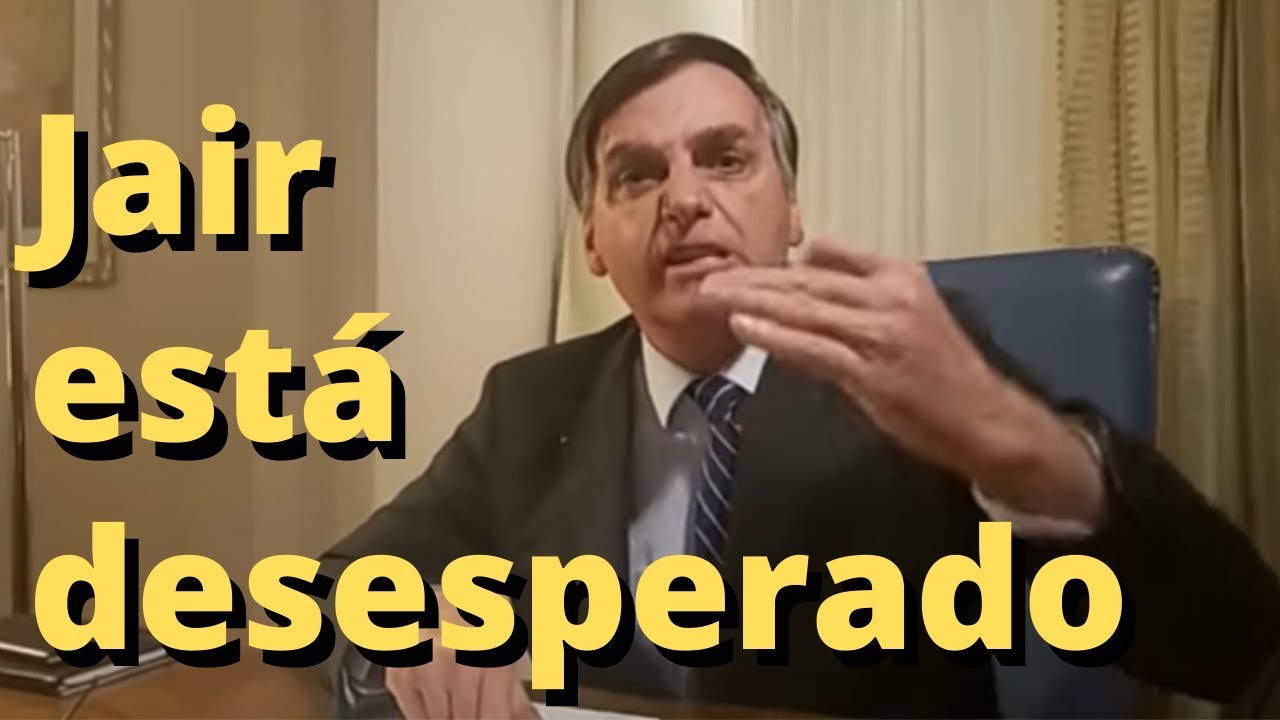 Desespero total de Bolsonaro é sinal claro de que a situação é muito séria - Marielle presente!
