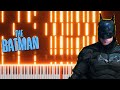 The Batman Theme (The Batman Main Theme Piano Cover Tutorial)