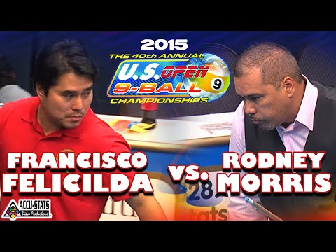 U.S. OPEN 9-BALL: Francisco FELICILDA vs Rodney MORRIS - 40th U.S. OPEN 9-BALL CHAMPIONSHIPS 2015