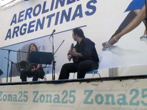 Claudio Cesar y Florencia Amengual en Argentina en Bilbao
