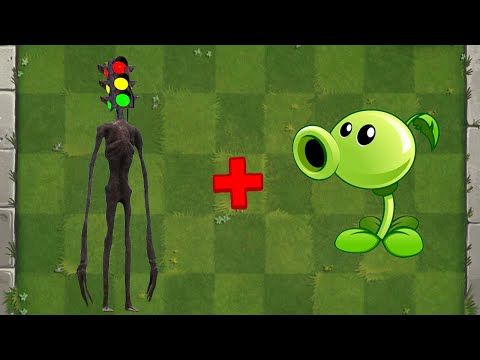 Traffic Light Head + Peashooter Fusion - Plants vs Zombies Animation