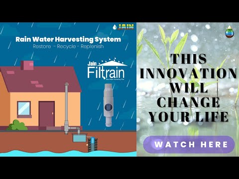 Pvc jain filtrain water harvesting system, capacity: 16000 l...