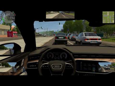 2019 Audi A6 Sedan Black Edition Diesel Engine  by TJ for City Car Driving 1 5 6  day