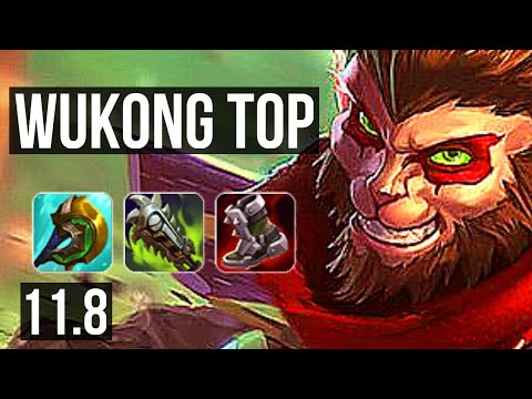WUKONG vs YASUO (TOP) | Rank 3 Wukong, 3.0M mastery, 800+ games, 9/3/11 | BR Challenger | v11.8