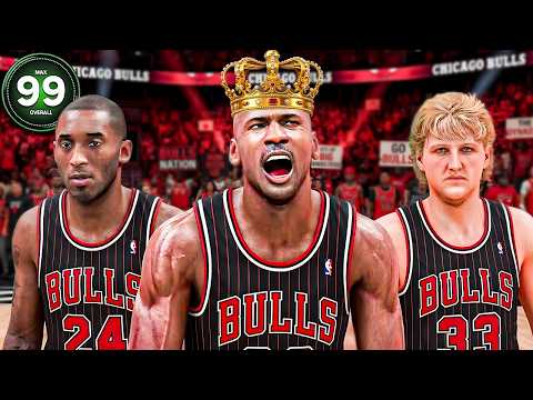 I Put EVERY NBA LEGEND On ONE Team!