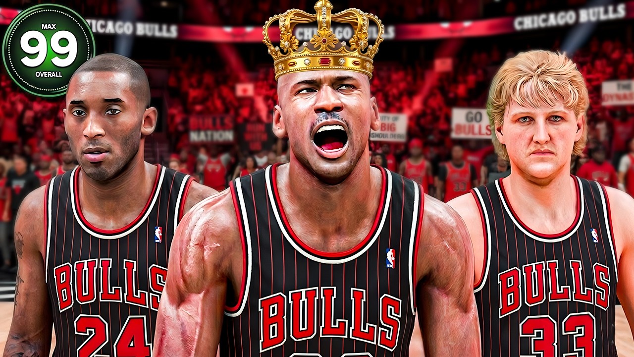 I Put EVERY NBA LEGEND On ONE Team!